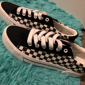 Checkered Sneakers